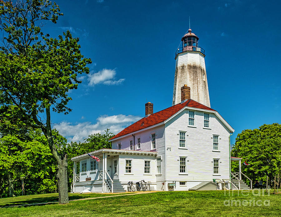 Oldest Lighthouse - Sandy Hook Photograph by Nick Zelinsky Jr
