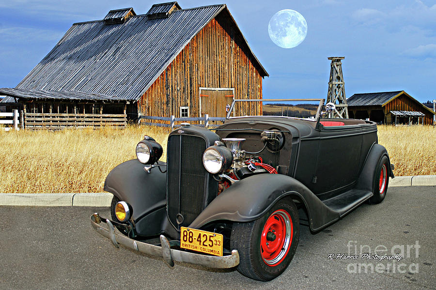 Oldie at the Barn Photograph by Randy Harris