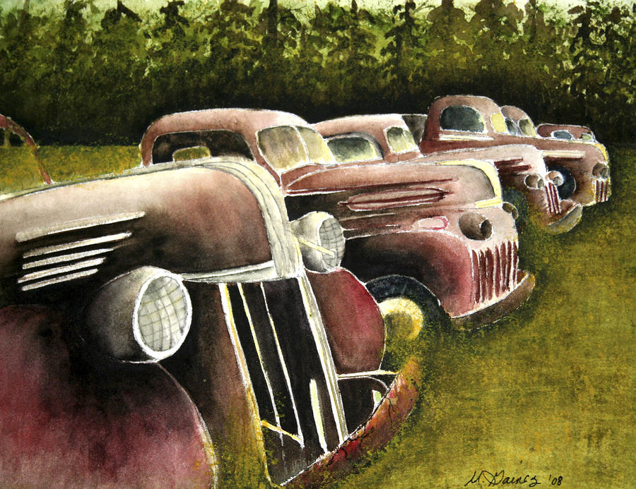 Oldies but Goodies Painting by Mary Gaines