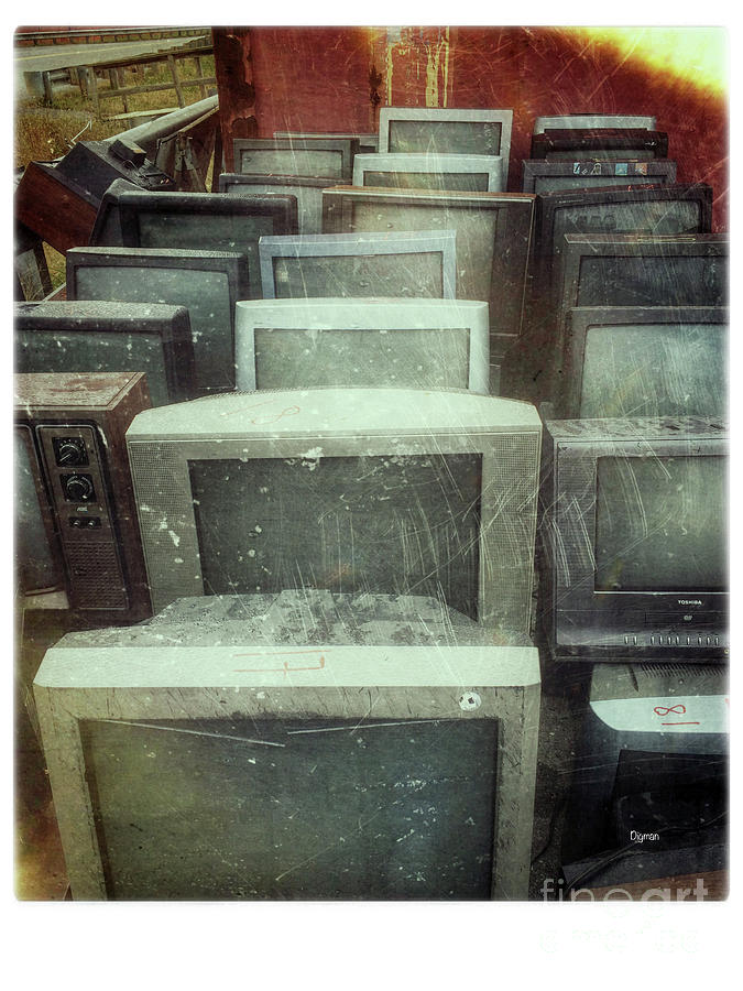 Tv Photograph - Oldnology by Steven Digman Tv Photograph - Oldnology by Steven Digman