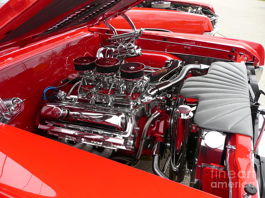 Engine Paint, Oldsmobile Red