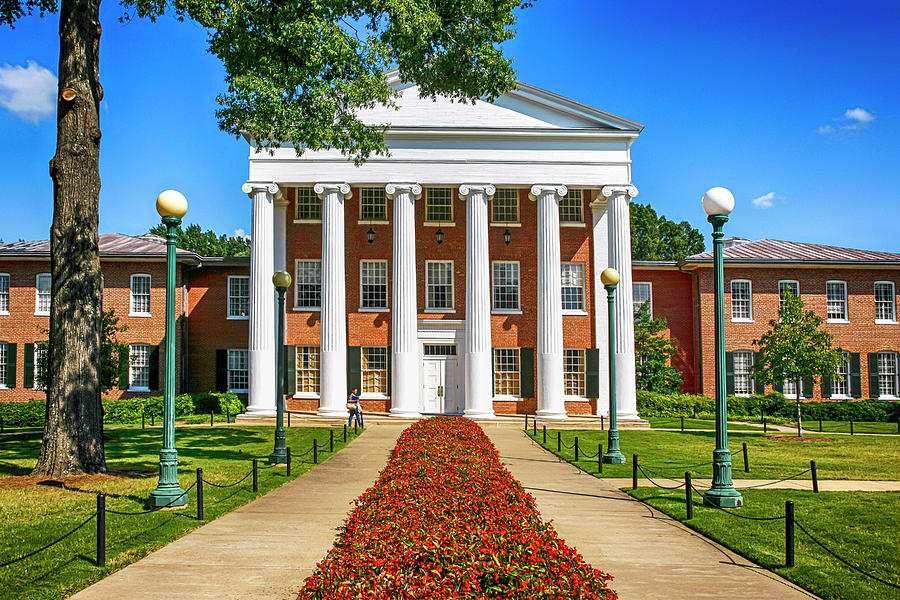 University Photograph - Ole Miss Lyceum by Chris Smith