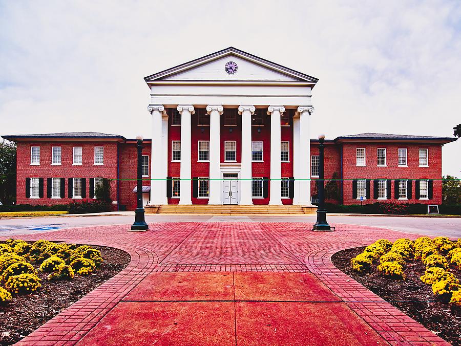 Ole Miss Lyceum Photograph by Mountain Dreams