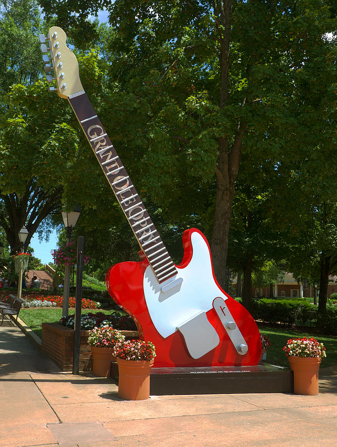 Ole Opry Guitar 1 Photograph by C H Apperson