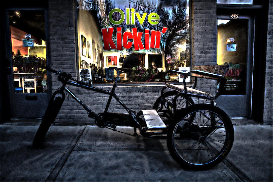 Olive and Kickin Digital Art by John Haldane