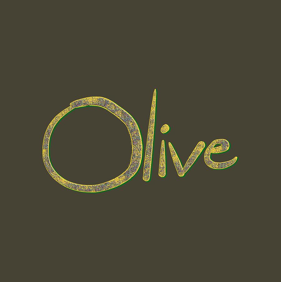 Olive Drawing by Bill Owen