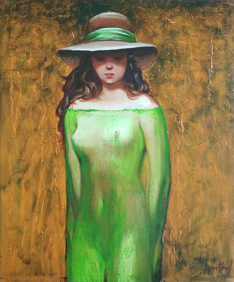 Olive captivity Painting by Sergey Ignatenko