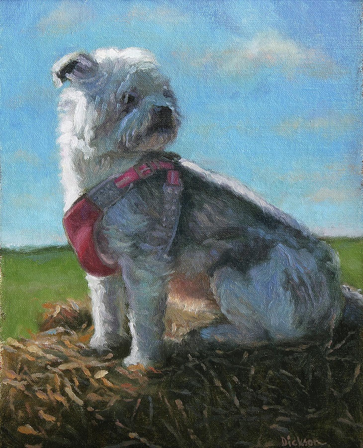 Olive Painting by Jeff Dickson