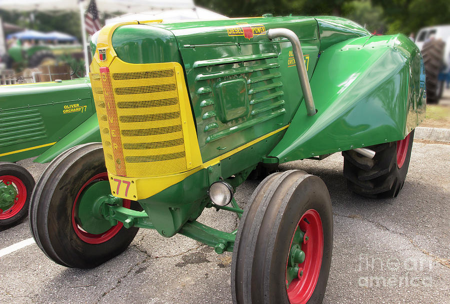 Oliver Tractor Photograph by Mike Eingle
