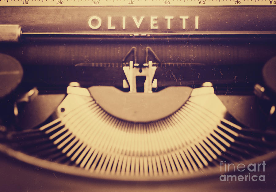 Olivetti Typewriter Photograph