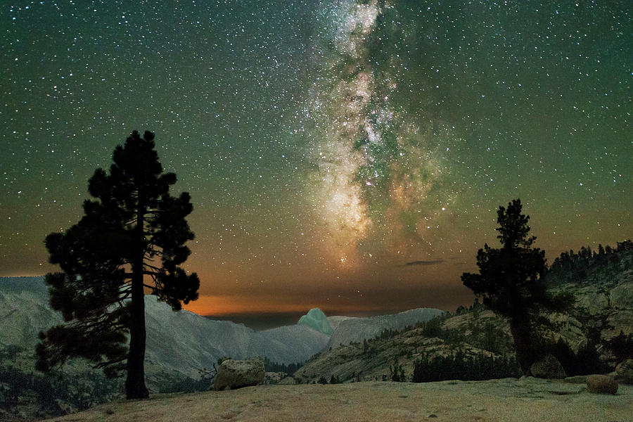 Olmsted Point Milky Way Photograph By Keith Marsh   Fine Art America