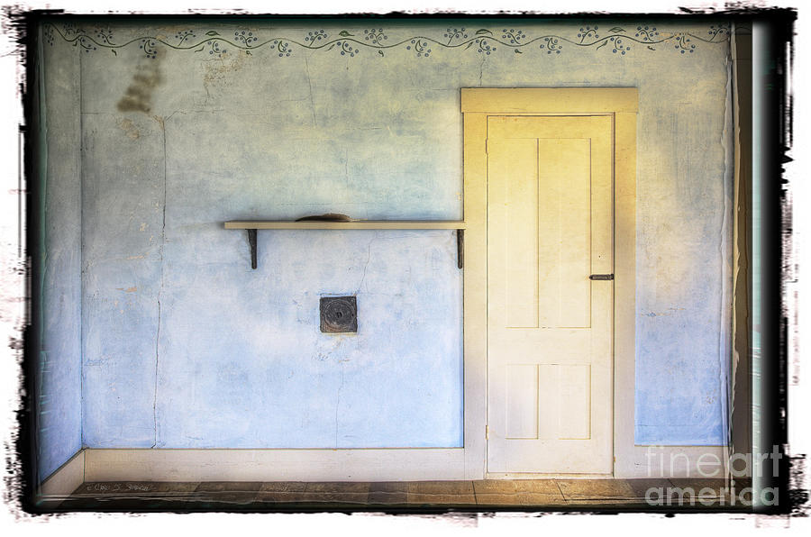 Olson White Door Photograph by Craig J Satterlee