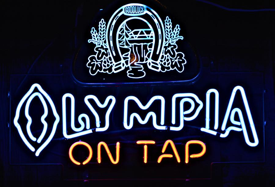Beer sign olympia Olympia Beer