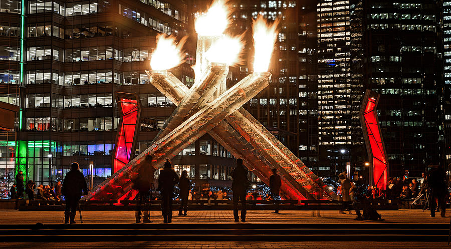 Olympic Flame Photograph by Cameron Wood