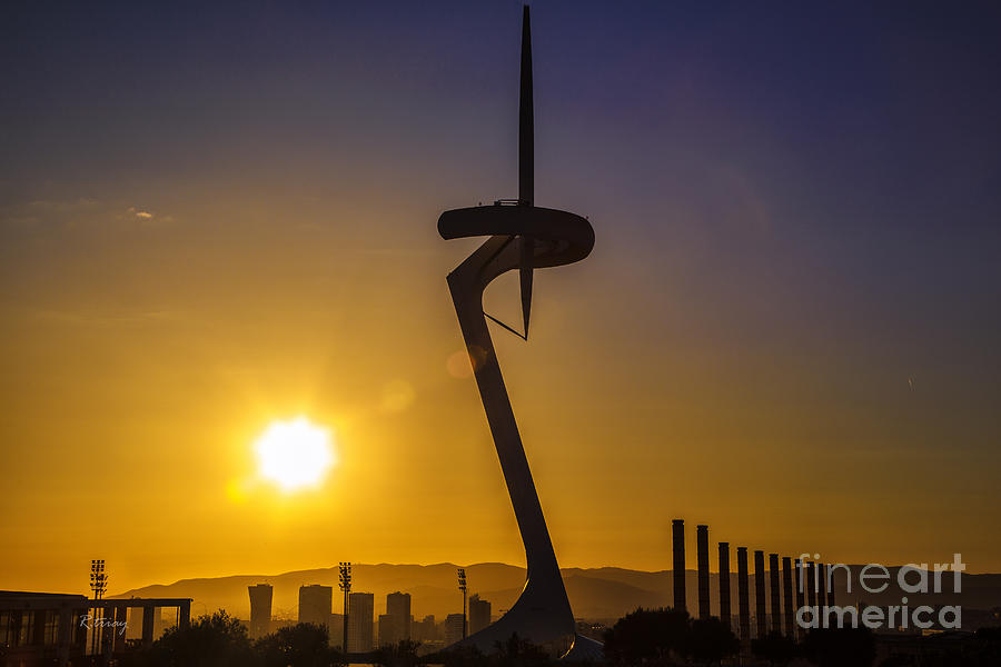 Olympic Stadium Barcelona Spain Photograph by Rene Triay FineArt Photos