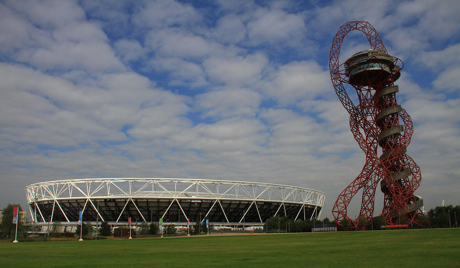 London Photograph - Olympic Stadium Orbit by David French