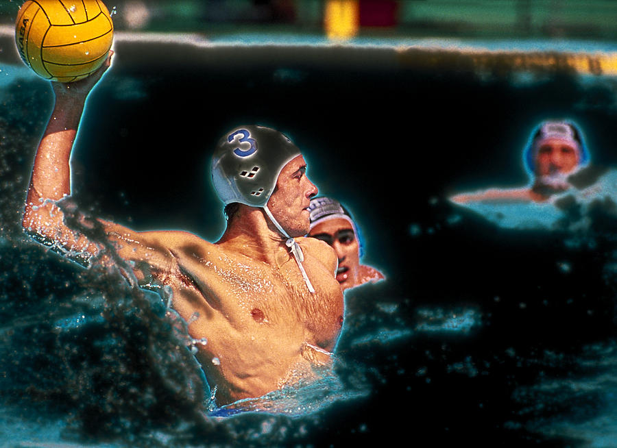 Olympic Water Polo Photograph by Rod Kaye
