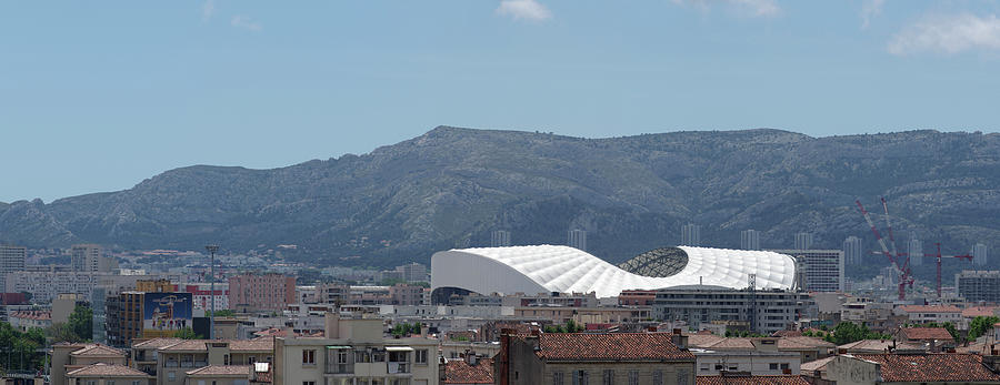 Stade Velodrome In Marseille Panorama Photograph