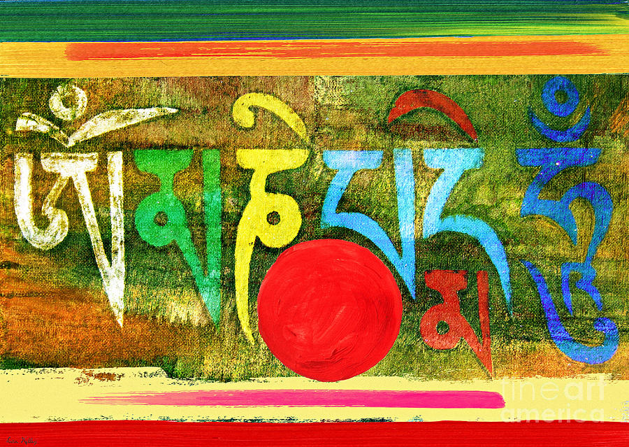 Om Mani Padme Hum by Lita Kelley Om Mani Padme Hum by Lita Kelley