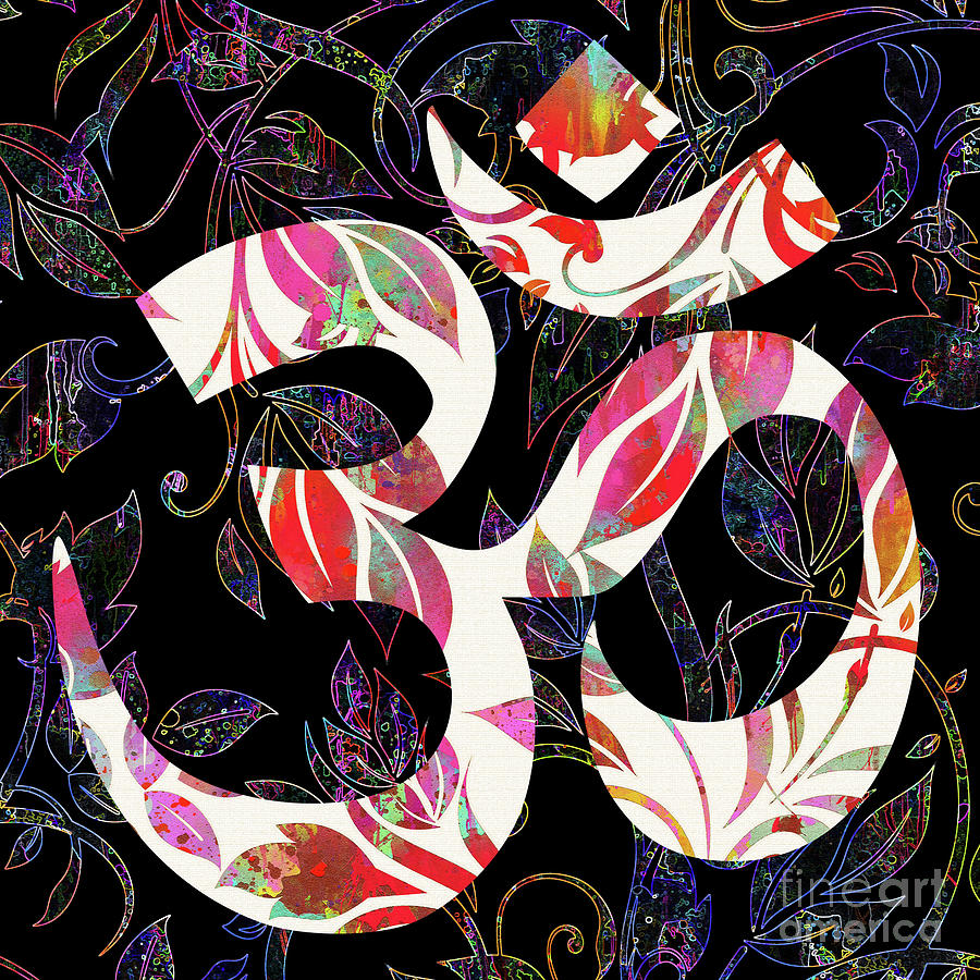 OM Digital Art by Prar K Arts - Fine Art America