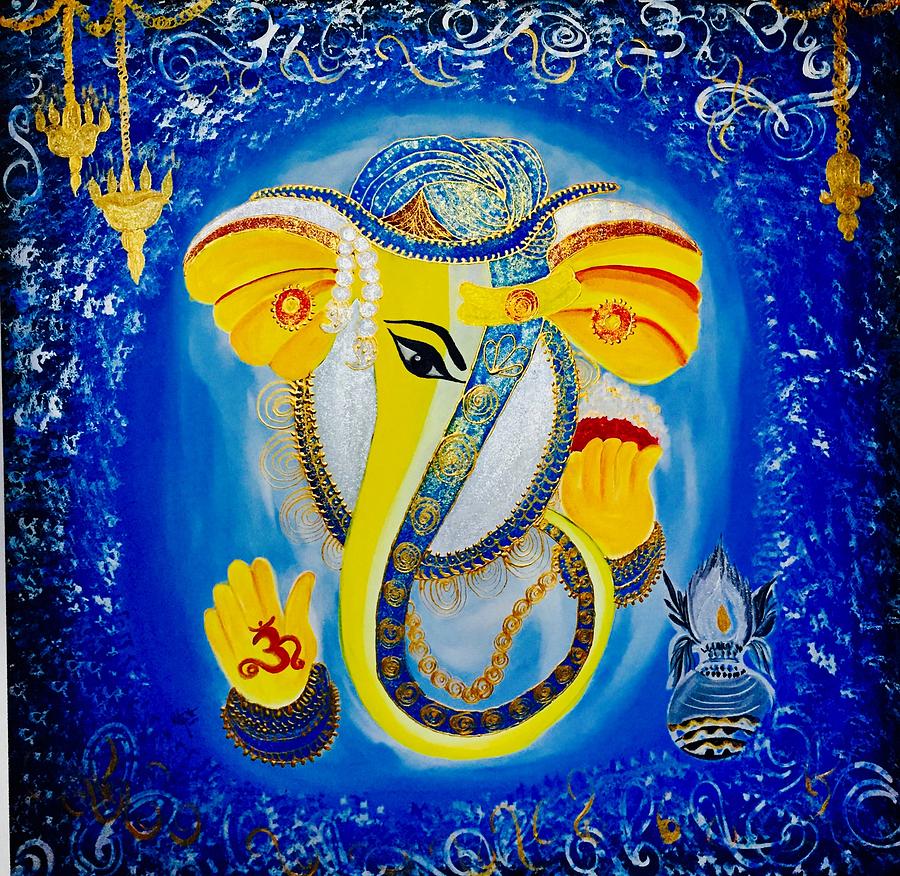 OM Painting by Ritu Kumar - Fine Art America