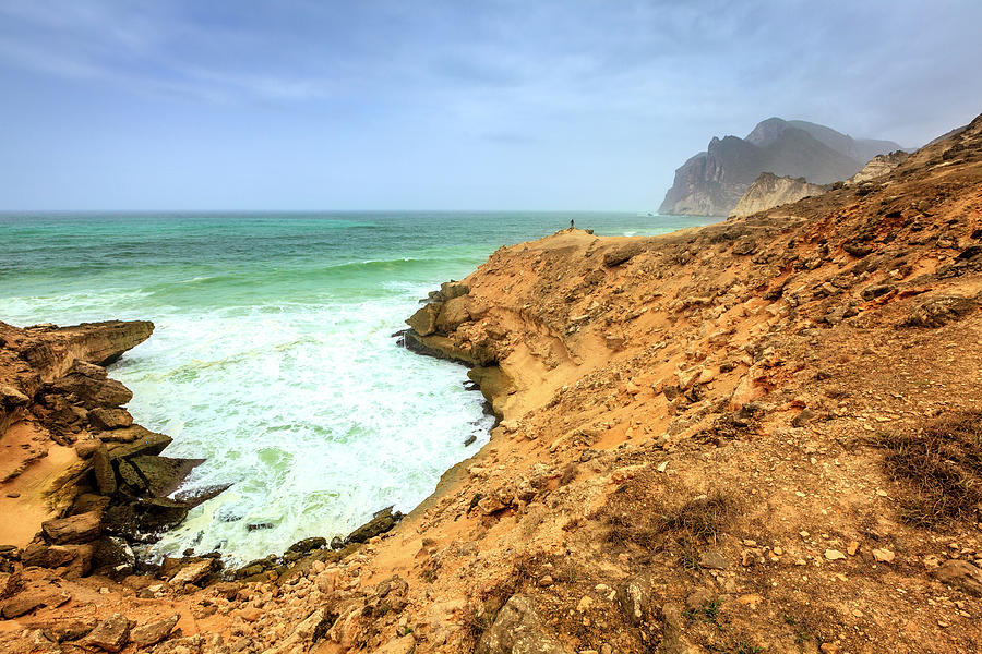 Oman coastline Photograph by Alexey Stiop
