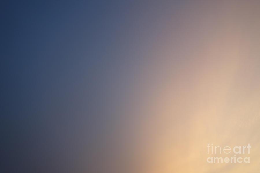Ombre Sky Photograph by Jacqueline Athmann