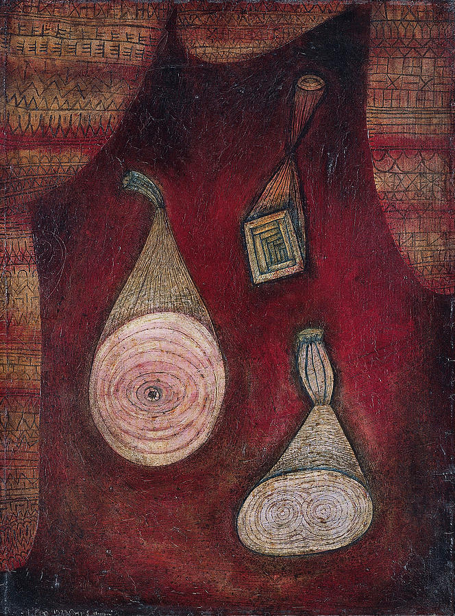 Paul Klee Painting - Omega 5, Traps by Paul Klee
