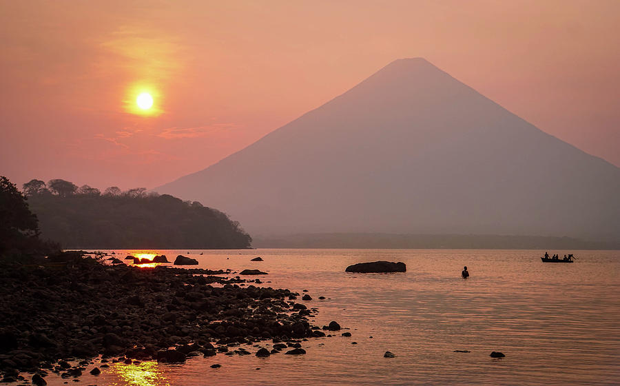 Volcano Photograph - Ometepe Eve by Paki OMeara Volcano Photograph - Ometepe Eve by Paki OMeara