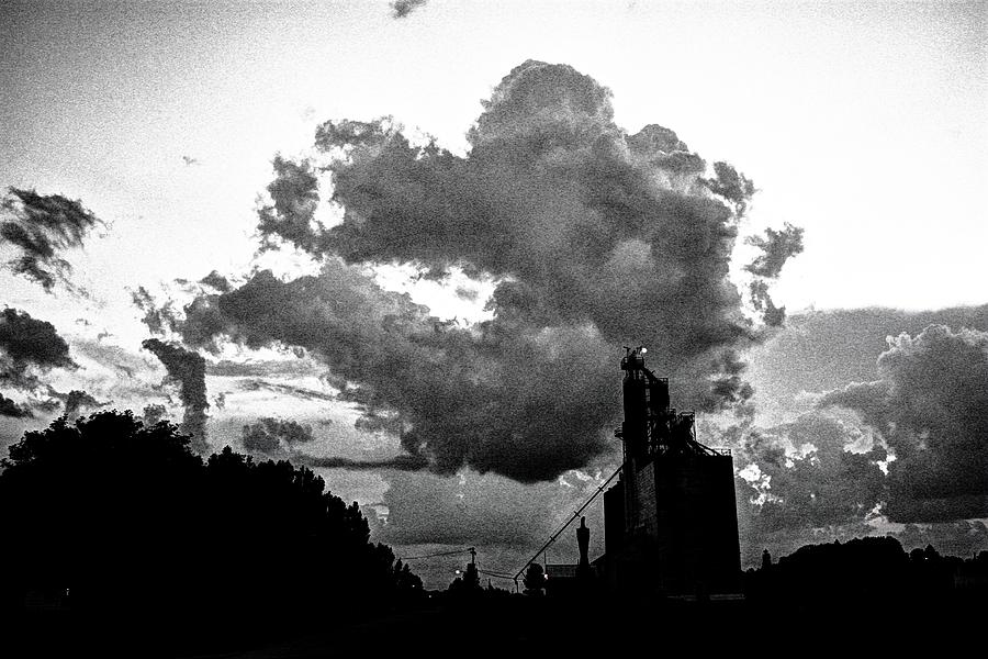 Ominous cloud Photograph by David Matthews