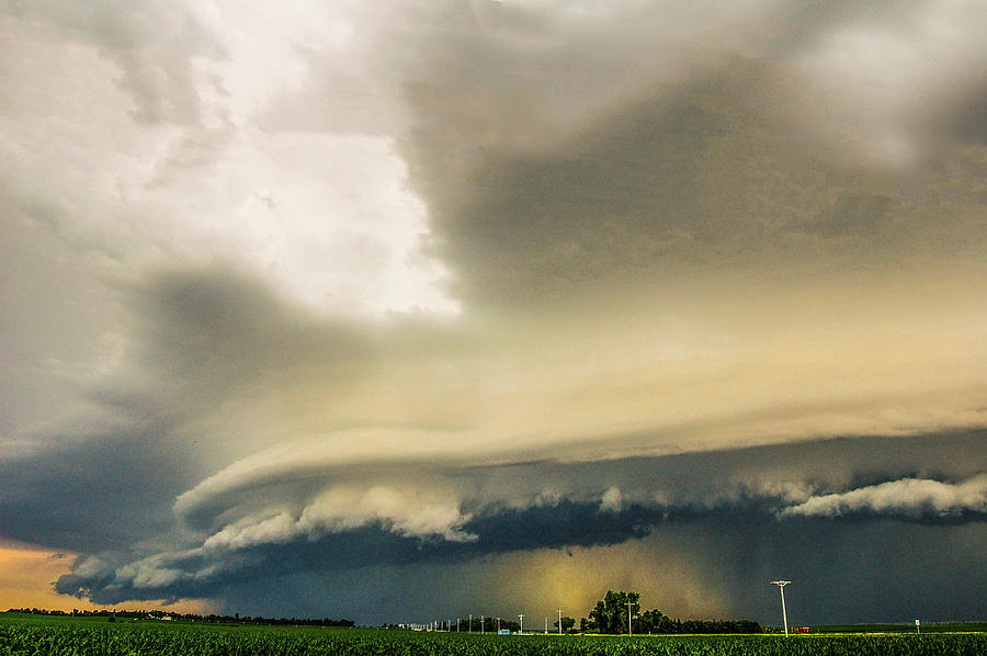 Ominous Nebraska Outflow 011 Photograph by NebraskaSC