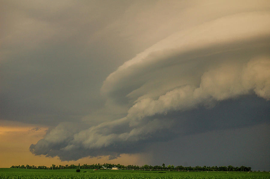 Ominous Nebraska Outflow 013 Photograph by NebraskaSC
