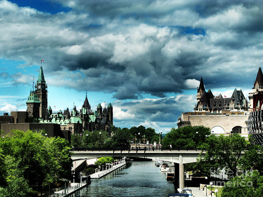Ominous Ottawa Photograph by Heather King