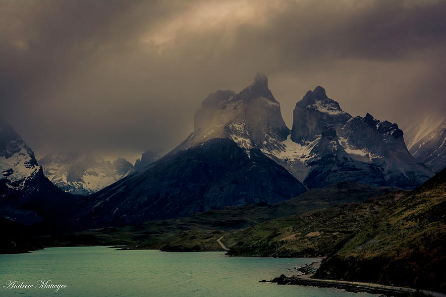 Ominous Peaks Photograph by Andrew Matwijec