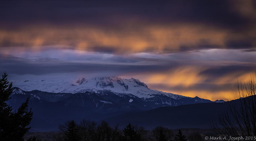 Ominous Sunrise Photograph by Mark Joseph