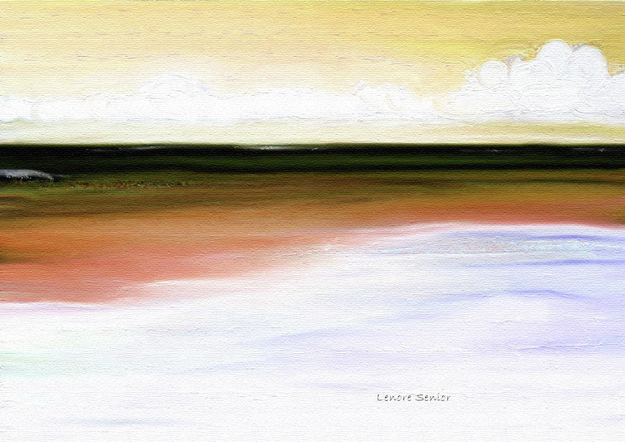 On a Desert Island Painting by Lenore Senior