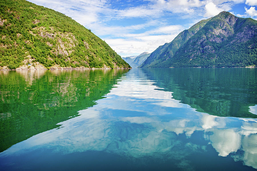On a Norwegian fjord Photograph by W Chris Fooshee