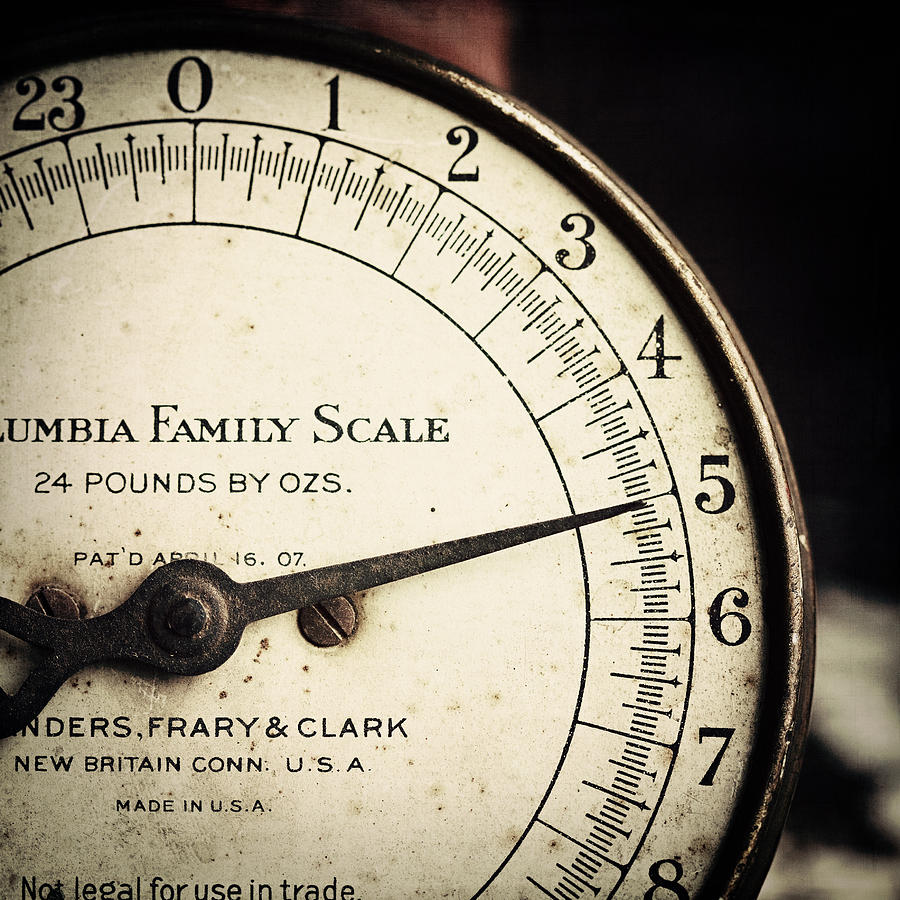 Vintage Photograph - On a Scale of 1 to 5 by Lisa R
