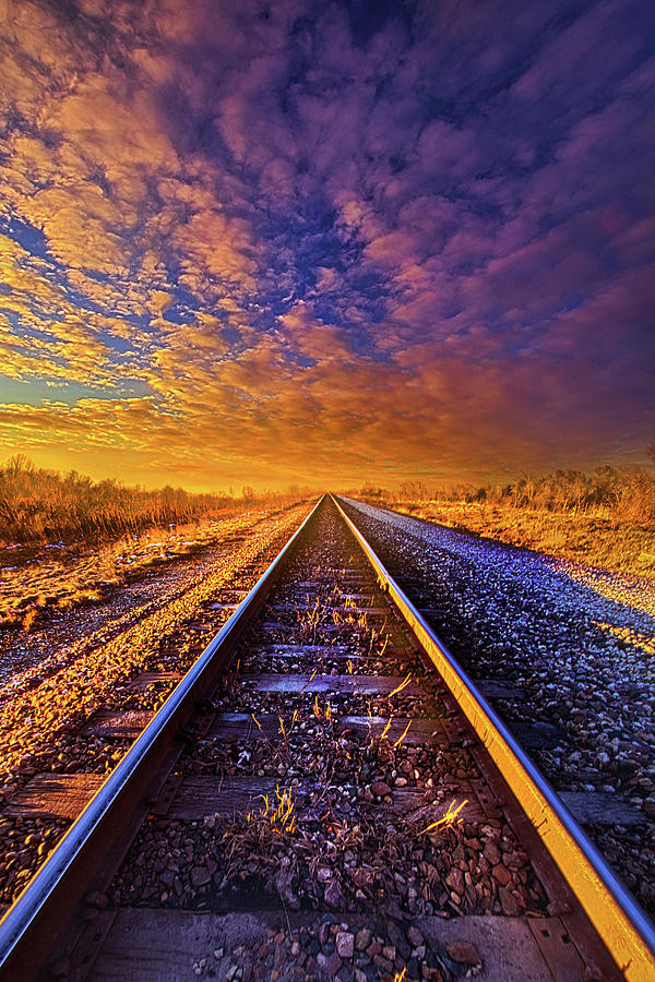 On A Train Bound For Nowhere Photograph by Phil Koch