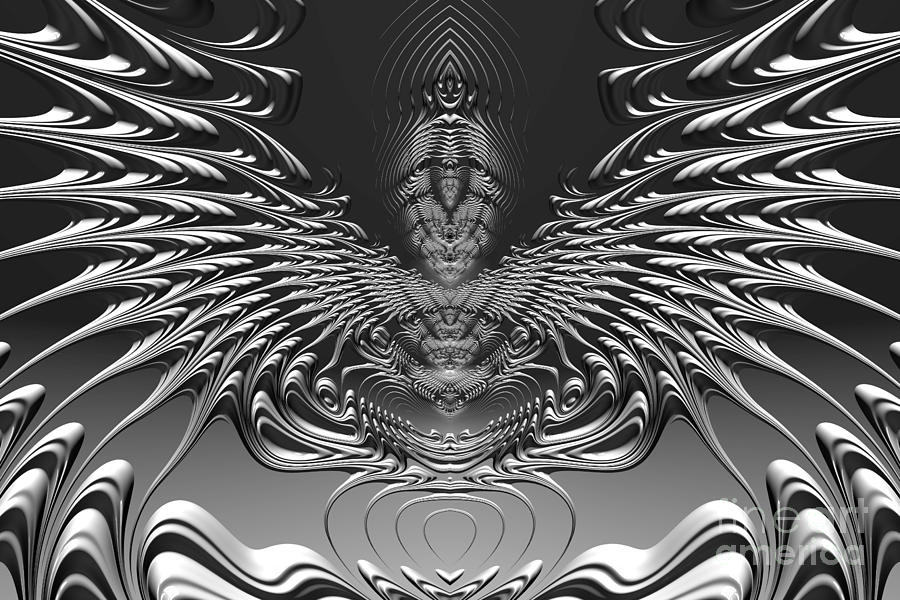 On Alien Wings Digital Art
