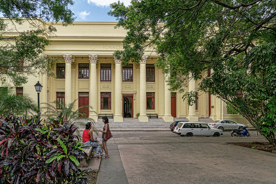 On Campus Havana Photograph by Sharon Popek