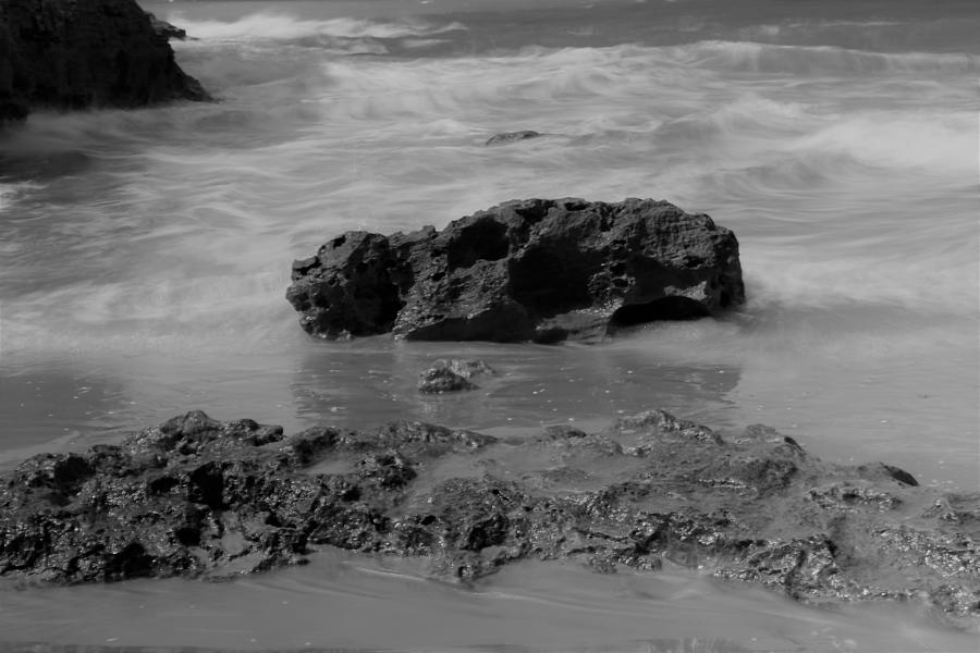 Sea Photograph - On Coast. by Shlomo Zangilevitch