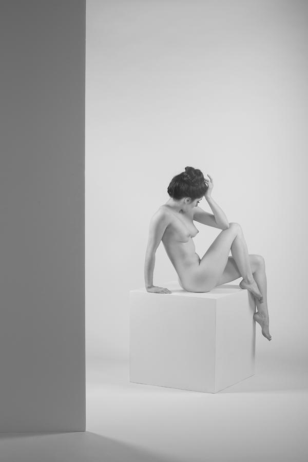 Nude Photograph - On Display by Jae