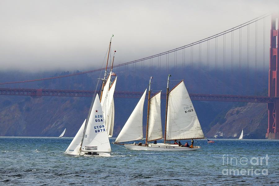 On Frisco Bay Photograph by Scott Cameron