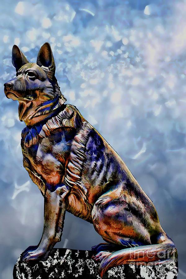 On Guard Digital Art by Tommy Anderson