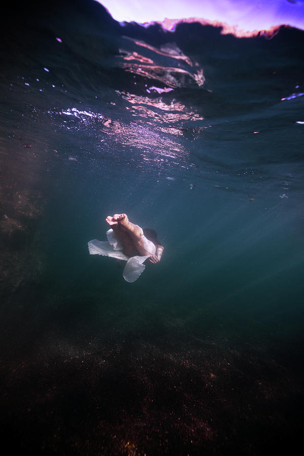 On her way to the Deep Photograph by Gemma Silvestre
