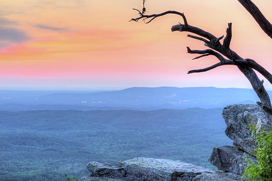 Sunset Photograph - On Mount Cheaha by JC Findley