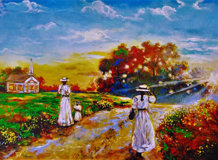 On My Way Home Painting by Emery Franklin
