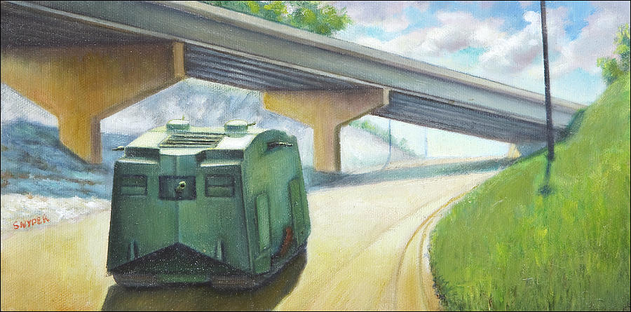 Landscape Painting - On Ramp by Todd Snyder