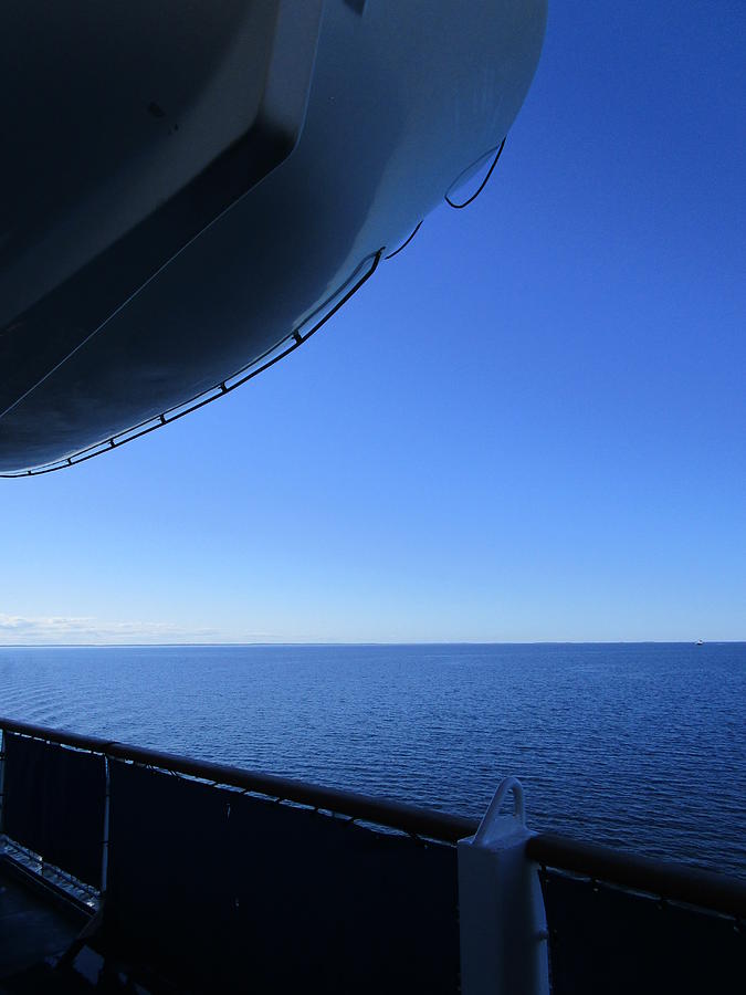 On shipboard Photograph by Rosita Larsson
